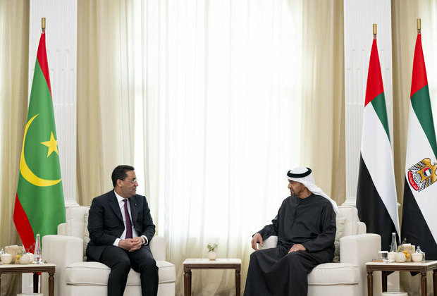 UAE President meets Mauritanian Prime Minister; receives message from President of Mauritania