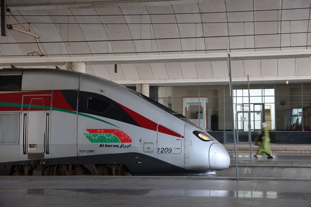 MOROCCO-RABAT-HIGH-SPEED RAILWAY-CONSTRUCTION