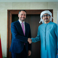 Abdullah bin Zayed receives Belgium's Deputy Prime Minister and Minister of Foreign Affairs