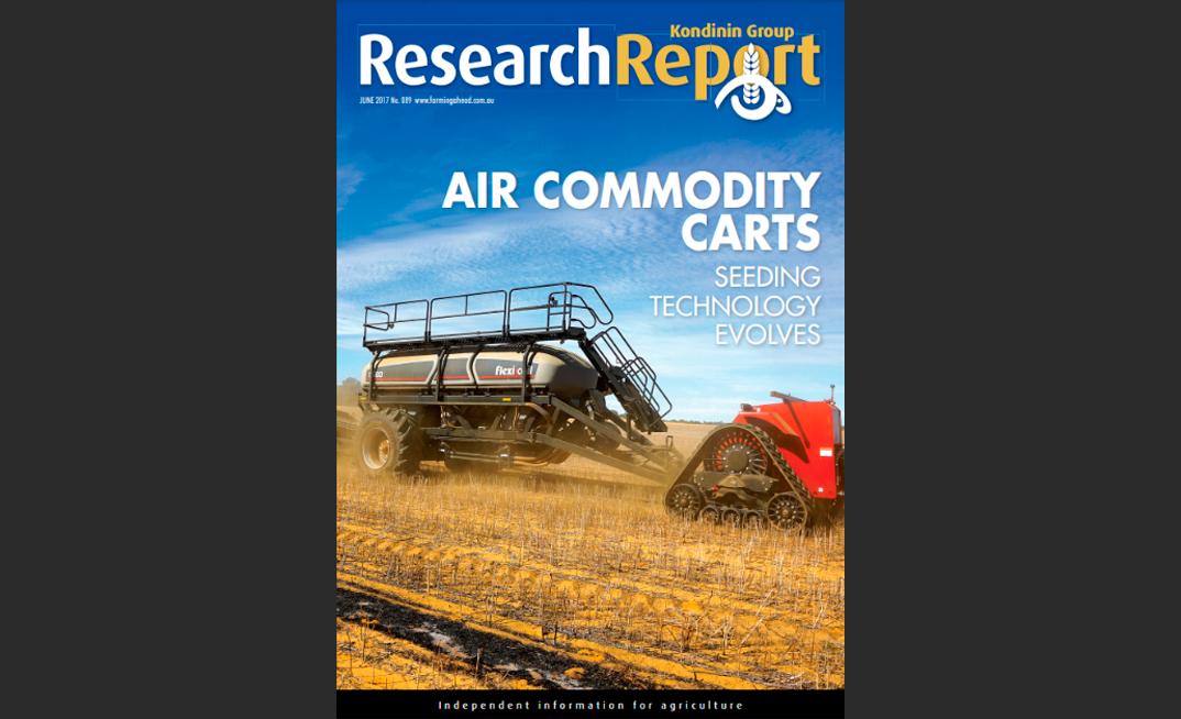 Research Report: Air commodity carts, June 2017