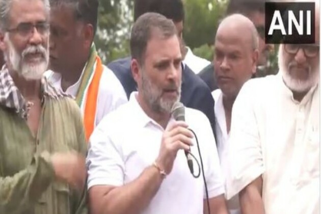 "NDA alliance attempting vote theft in Bihar, similar to Maharashtra," says Rahul Gandhi at Bihar Bandh rally