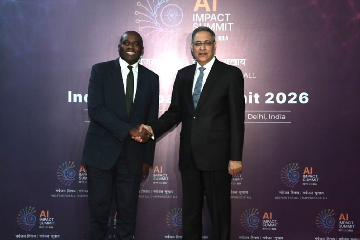 UK Deputy PM David Lammy arrives in Delhi for AI Impact Summit