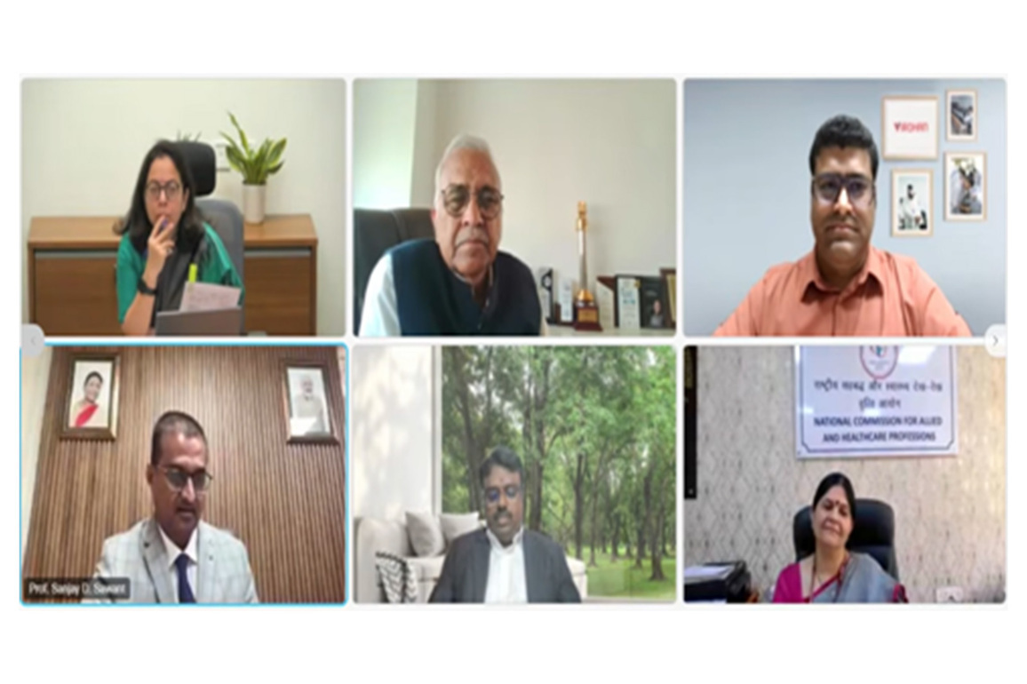 Post-Budget webinar breakout session on 'Scale-up Allied Health Professionals' discusses strategy to expand allied Healthcare Workforce