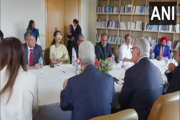 Indian all-party delegation discusses counter-terrorism cooperation with Egypt's Foreign Affairs Council