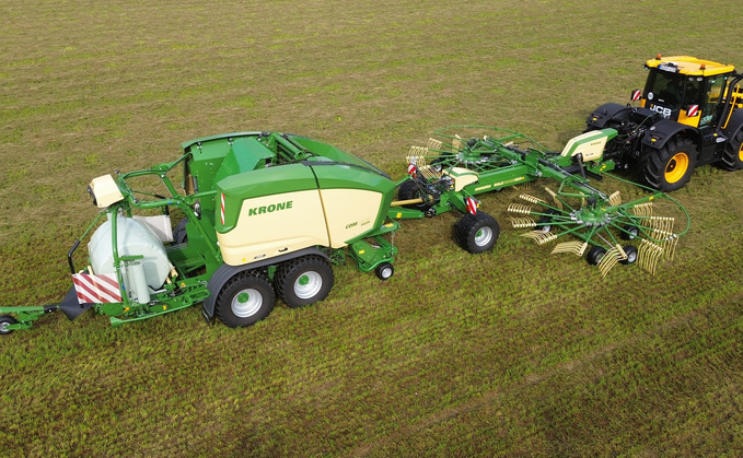Rake, bale, repeat: Krone's BaleTrain takes on grassland efficiency