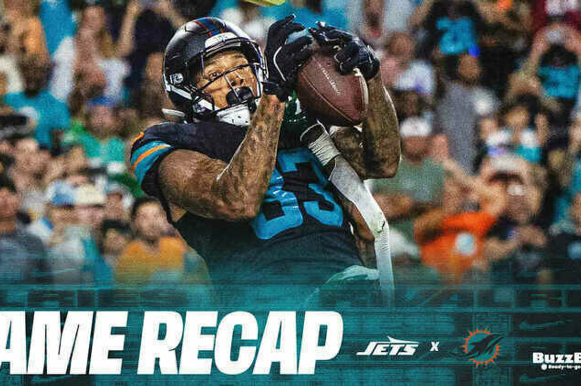Game Recap: Dolphins defeat Jets 27-21 on Monday Night Football