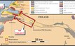  Figure 1. Geology of Central Finland showing the Koillismaa complex, Narankavaara intrusion and buried connecting dyke