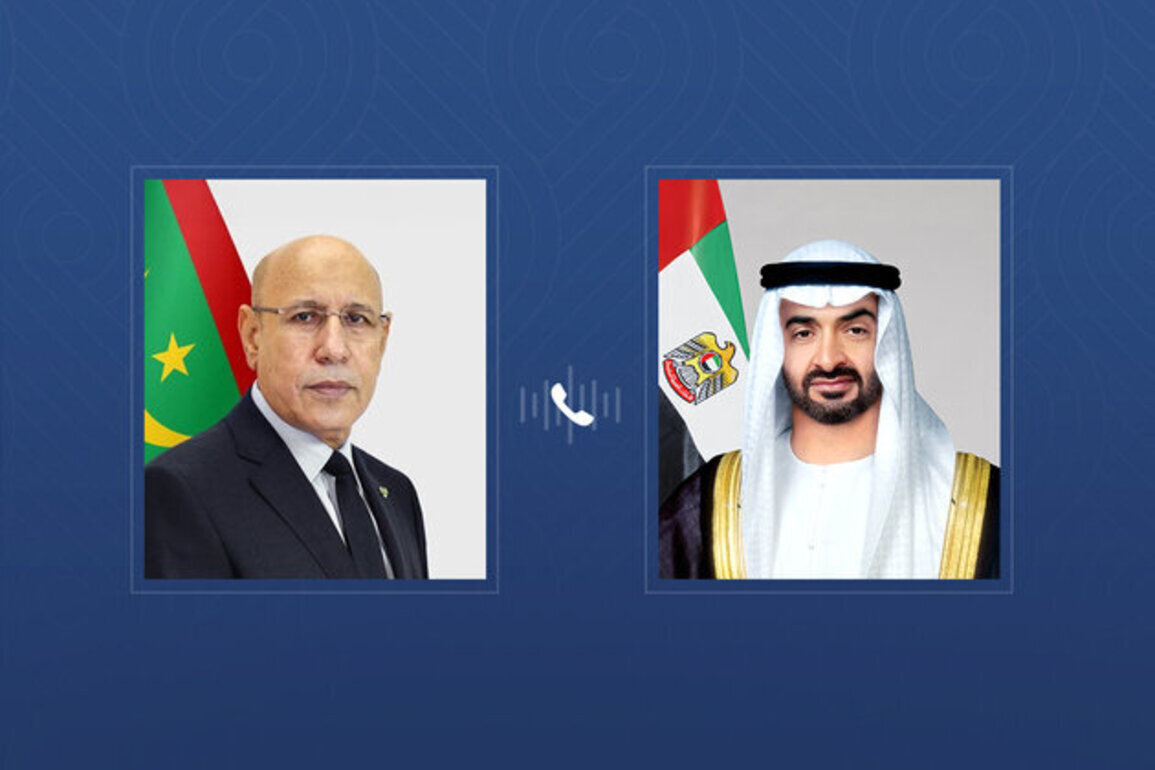 Mauritanian President reaffirms solidarity with the UAE during call with UAE President