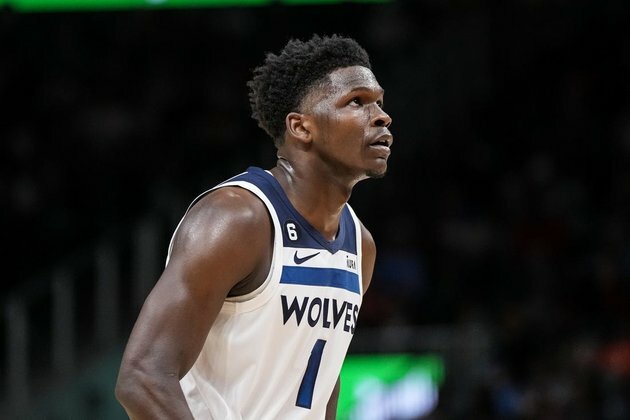 Report: Wolves G Anthony Edwards (ankle) is day-to-day