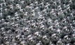 Zinc balls produced by Glencore