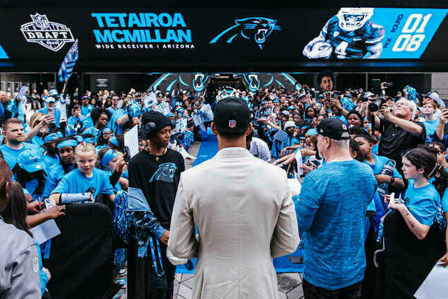 Tetairoa McMillan eager to get started: "The grind starts now"