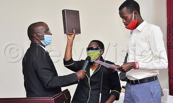 Kyambogo university swears in new council members Kyambogo university swears in new council members