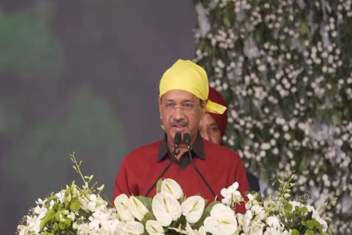 "Guru Tegh Bahadur sacrificed his head to protect the other Hindu religion": Arvind Kejriwal