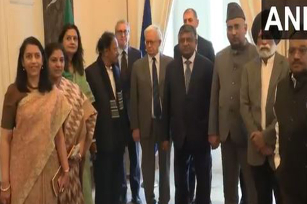 Ravi Shankar Prasad-led delegation meets Italian President of Committee on Foreign Affairs and European Commission
