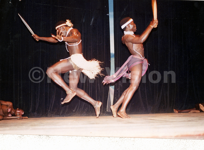  scene from the play he nleashed ury by pectrum heatre rouphoto by imothy alyegera ay 1991