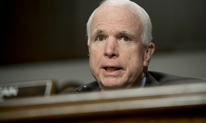 US politician McCain diagnosed with brain cancer US politician McCain diagnosed with brain cancer