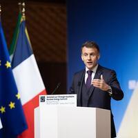 Macron says to resume exchanges with Iran