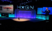  Hexagon CEO Ola Rollen speaks at the company's annual customer event