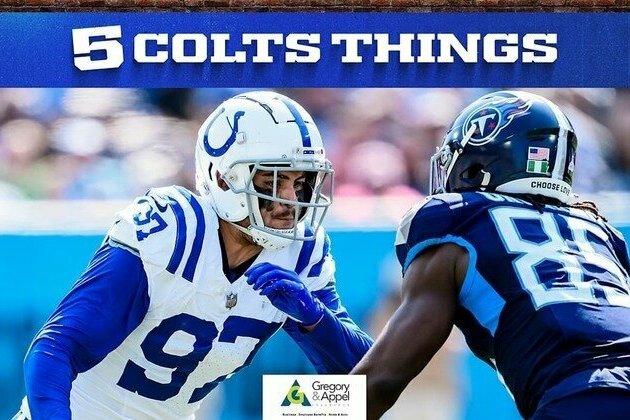 5 Colts Things: Inside the 2025 regular season schedule
