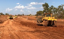 NPJV at work on-site at Pilgangoora.