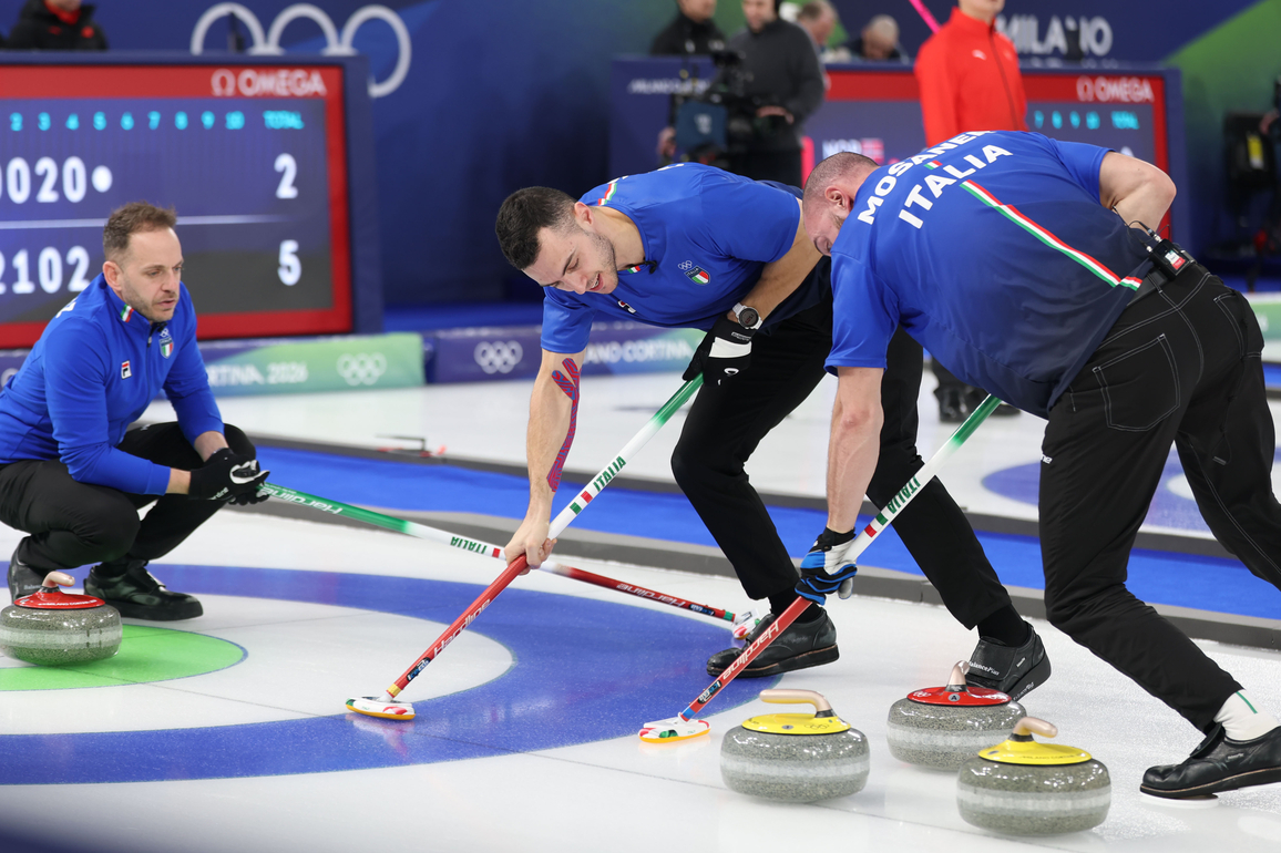 (MICO2026)ITALY-CORTINA D'AMPEZZO-OLYMPIC WINTER GAMES-CURLING-MEN-ROUND ROBIN-CAN VS ITA