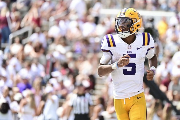 No. 12 LSU ahead, Arkansas preps for QB Jayden Daniels