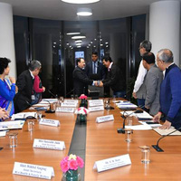JP Nadda leads high-level review meeting with state health ministers of Rajasthan and Maharashtra