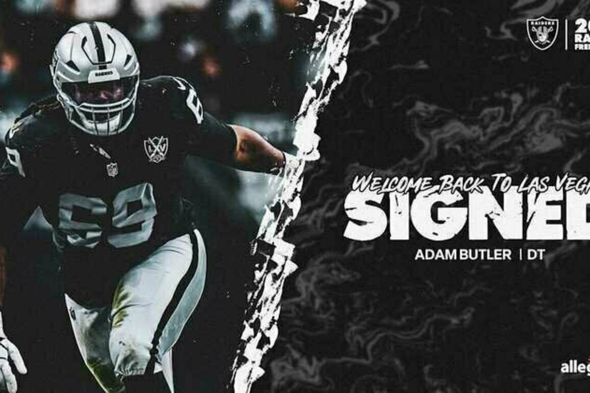 Raiders sign DT Adam Butler
