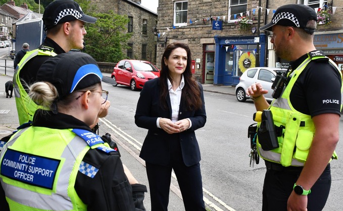 Angelique Foster said she is determined to ensure Derbyshire Constabulary is scrutinised to ensure the public receives the best quality service