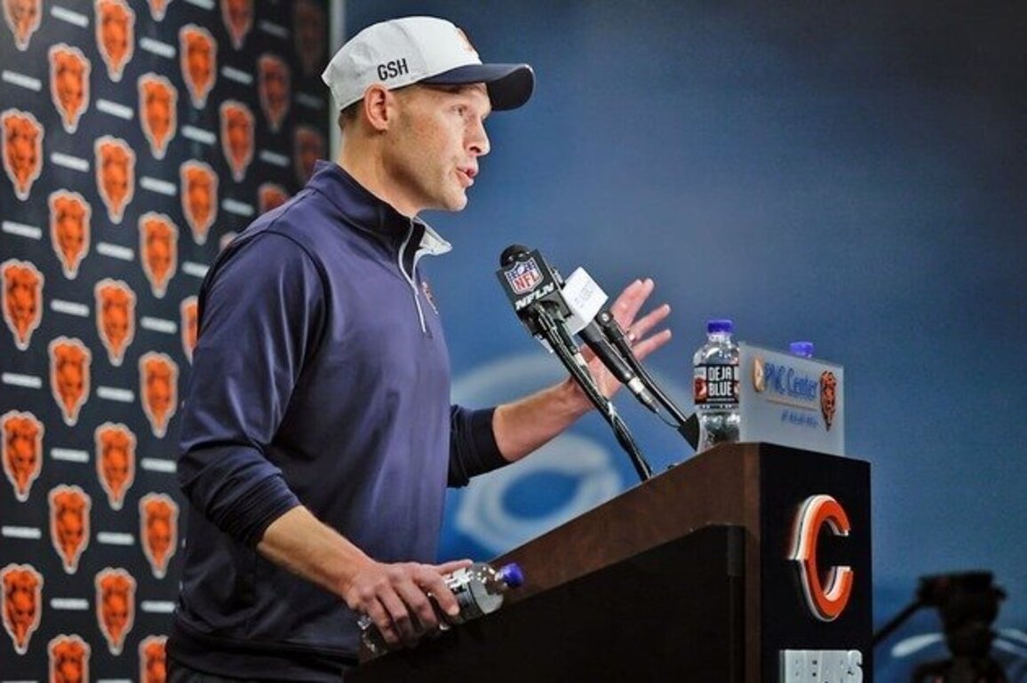 Bears coach Ben Johnson focused on 2026 after memorable first season