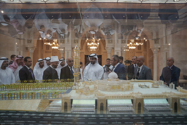 Sultan bin Ahmed Al Qasimi visits Egypt's Islamic Cultural Centre in Cairo's New Administrative Capital