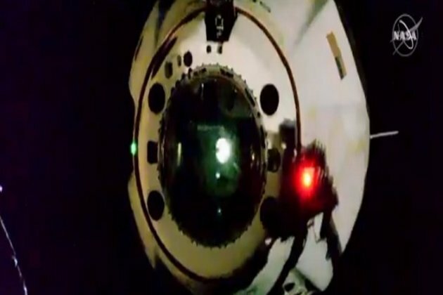 Crew Dragon undocks from ISS, headed back to Earth