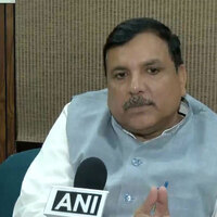 "BJP would have threatened 7 Rajya Sabha MPs into merger": AAP's Sanjay Singh