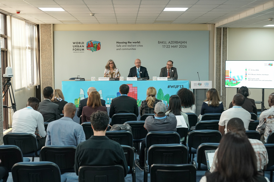 KENYA-NAIROBI-UN-HABITAT-MEDIA BRIEFING ON THE 13TH SESSION OF WORLD URBAN FORUM-GLOBAL SOUTH