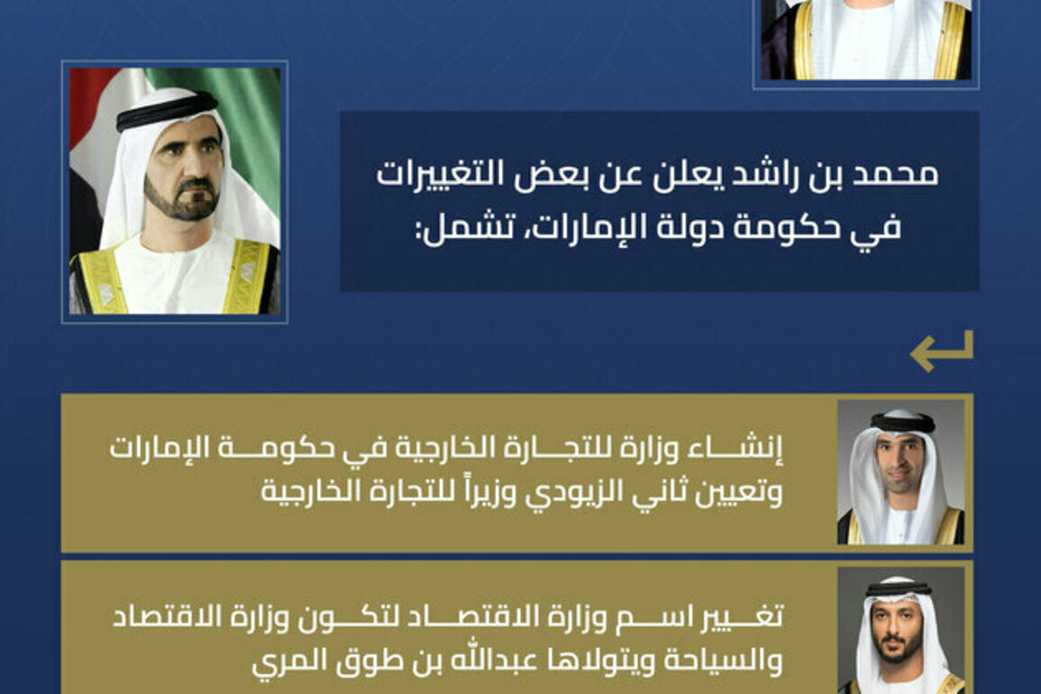 Mohammed bin Rashid announces changes to UAE government
