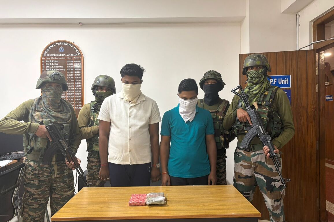 Assam Rifles seize cocaine worth Rs 8 crore during joint operation in Agartala
