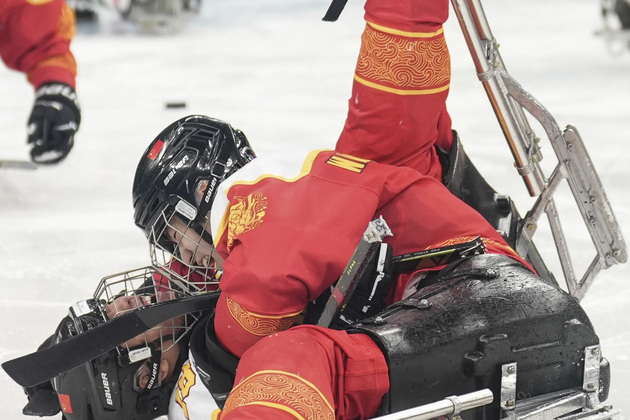 (SP)ITALY-MILAN-PARALYMPIC WINTER GAMES-PARA ICE HOCKEY-CHINA VS ITALY