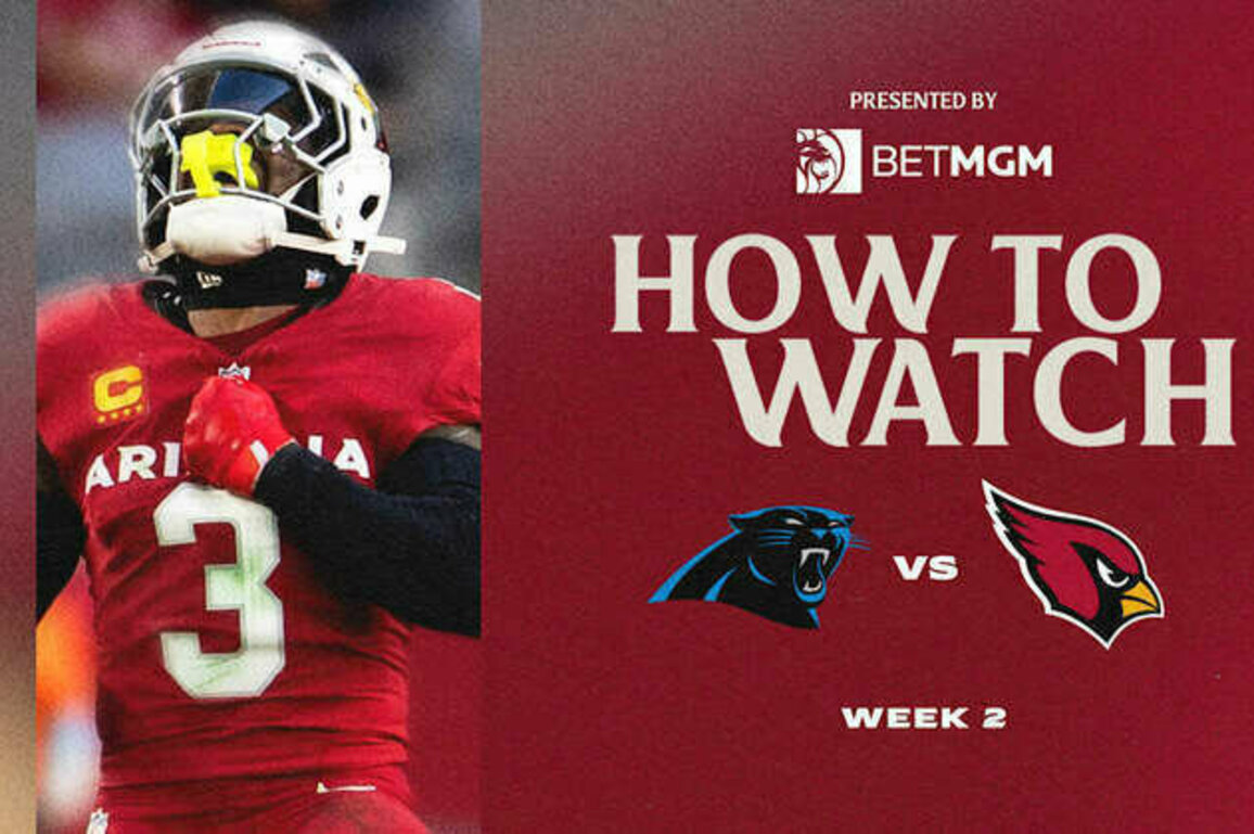 How To Watch: Cardinals vs. Panthers, Week 2
