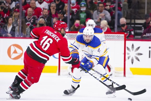 Hurricanes snap skid with emphatic win over Sabres