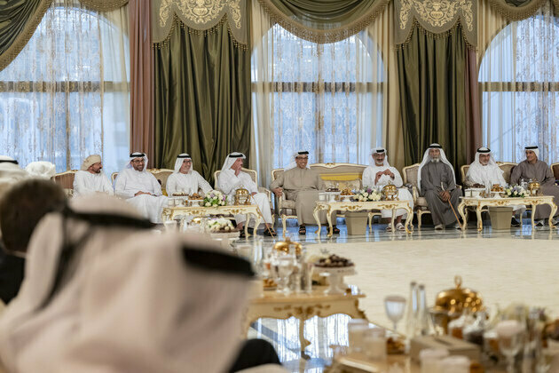 Mansour bin Zayed attends Ramadan Iftar banquet hosted by Sultan bin Hamdan