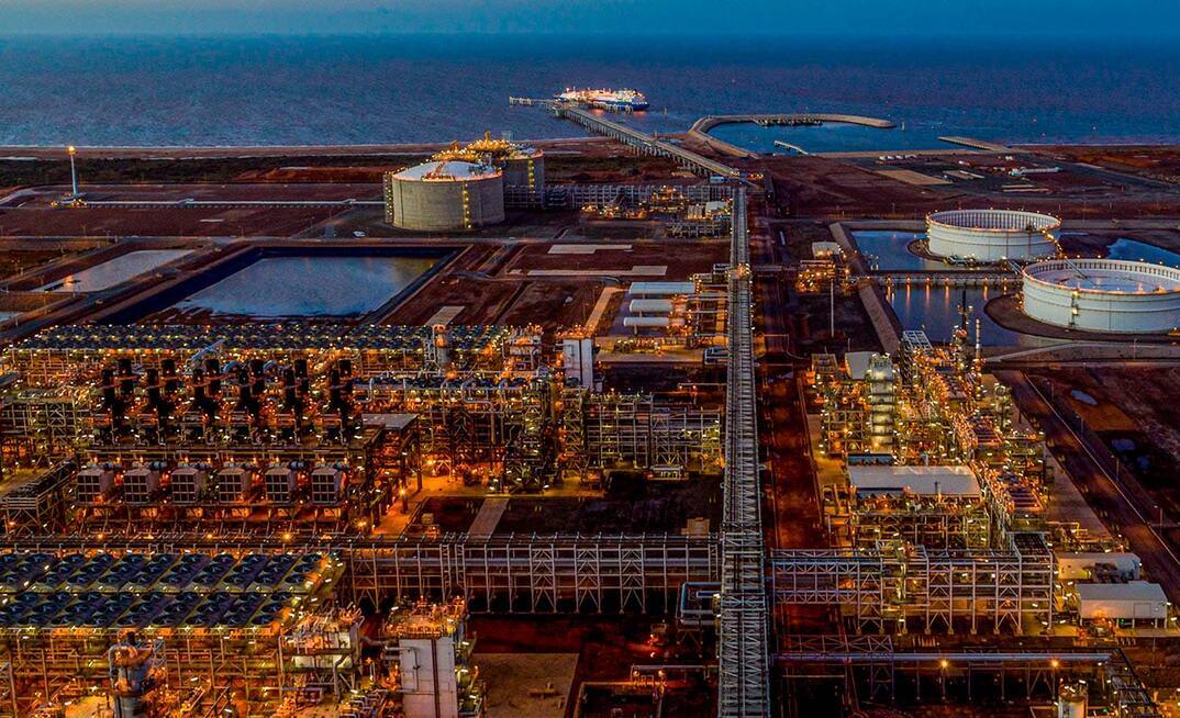 Wheatstone gas plant