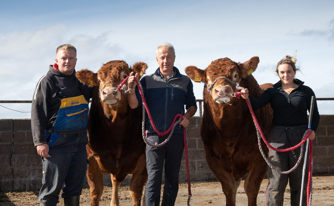 Andrew and Ian Nimmo and Sophie Harvey