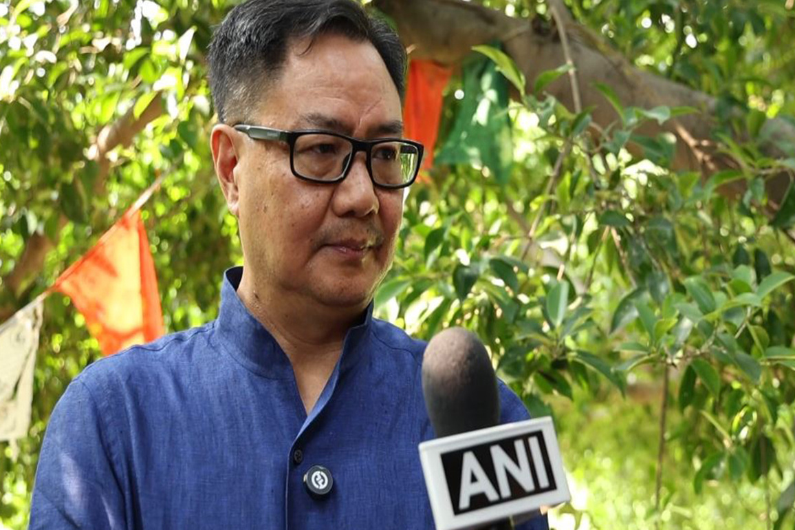 "First LoP who goes abroad and speaks against country": Kiren Rijiju criticises Rahul Gandhi's remarks in Colombia