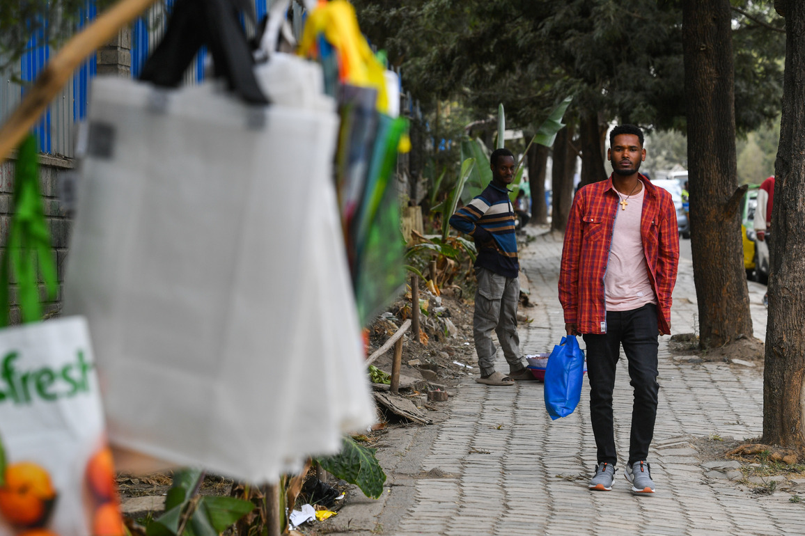 ETHIOPIA-ADDIS ABABA-SINGLE-USE PLASTIC BAN