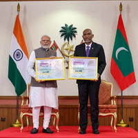 PM Modi, Maldives President Muizzu release commemorative stamps on occasion of 60th anniversary of India-Maldives relations