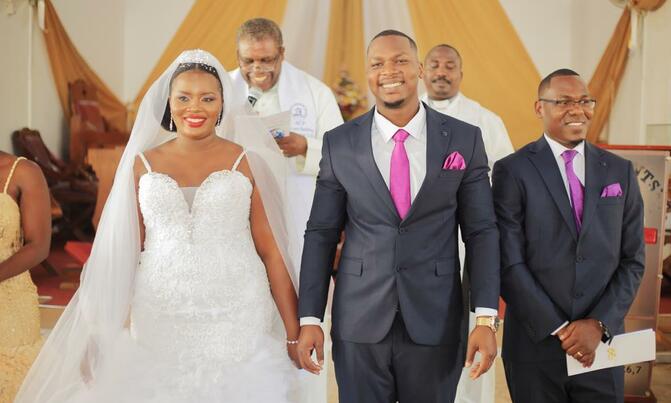 Pomp and glamour as the Anginas tie the knot Pomp and glamour as the Anginas tie the knot