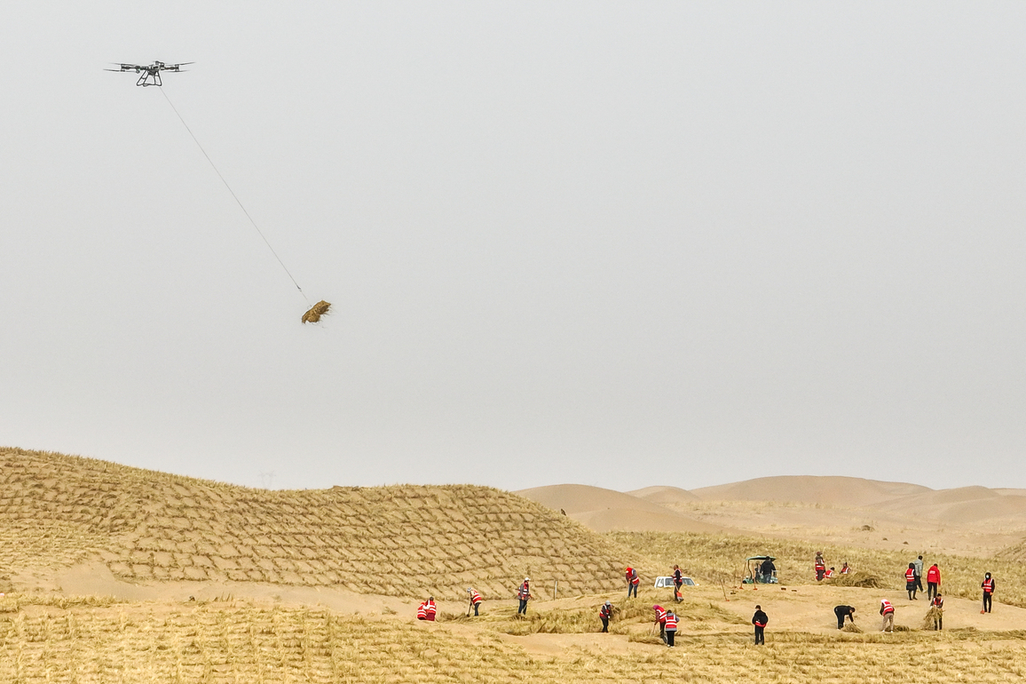CHINA-INNER MONGOLIA-ALXA-SAND PREVENTION AND CONTROL PROJECT-LAUNCHING (CN)