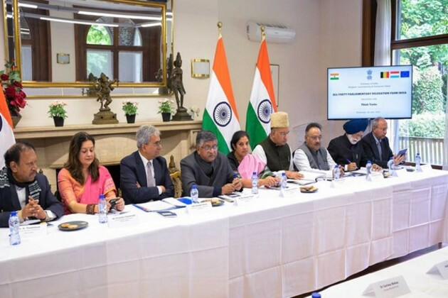All-party delegation led by Ravi Shankar Prasad interacts with Brussels-based think tanks; discusses Op Sindoor
