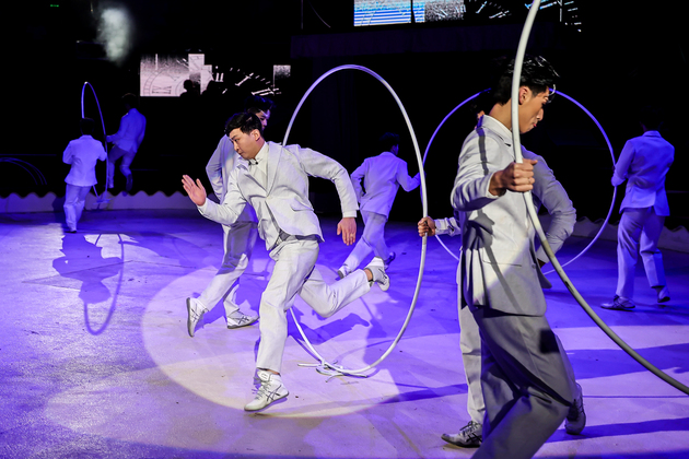HUNGARY-BUDAPEST-INT'L CIRCUS FESTIVAL-CHINESE ACROBATIC TROUPE-GRAND PRIX