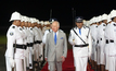 King Charles III arrives in Samoa.